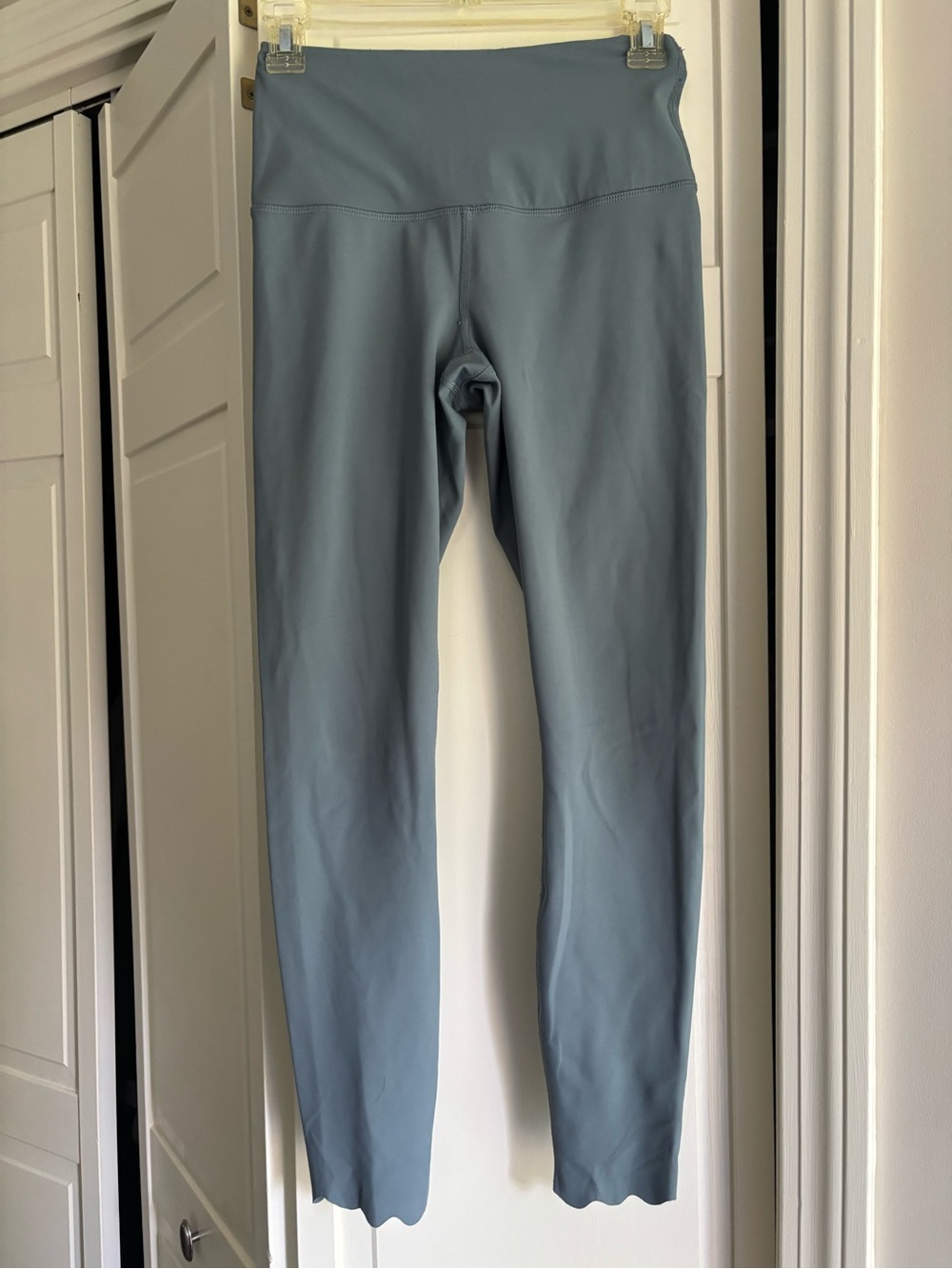 Reflex Kids High-Waist Leggings in Slate Blue